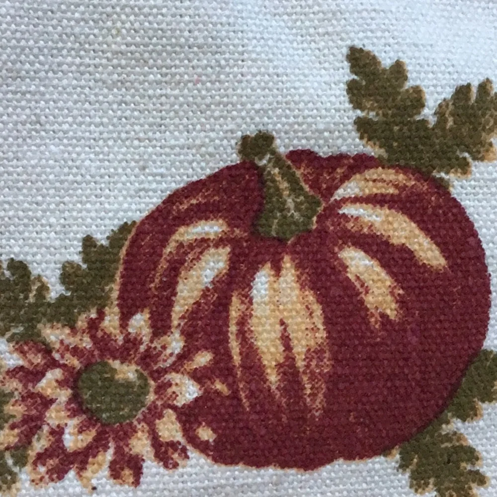 Wendy Bellissimo Harvest Fall Autumn 100% Cotton‎ Placemats Set of 4 NWT